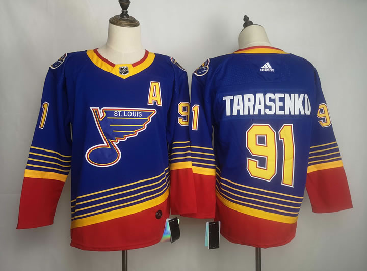 Blues 91 Vladimir Tarasenko Blue Adidas Jersey,We sell and wholesale Blues 91 Vladimir Tarasenko Blue Adidas Jersey on line form chian!